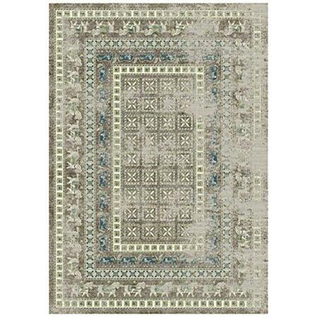 LA RUG, FUN RUGS 5 X 8 Ft. Granada Collection Area Rug GA6552-GR1 0508